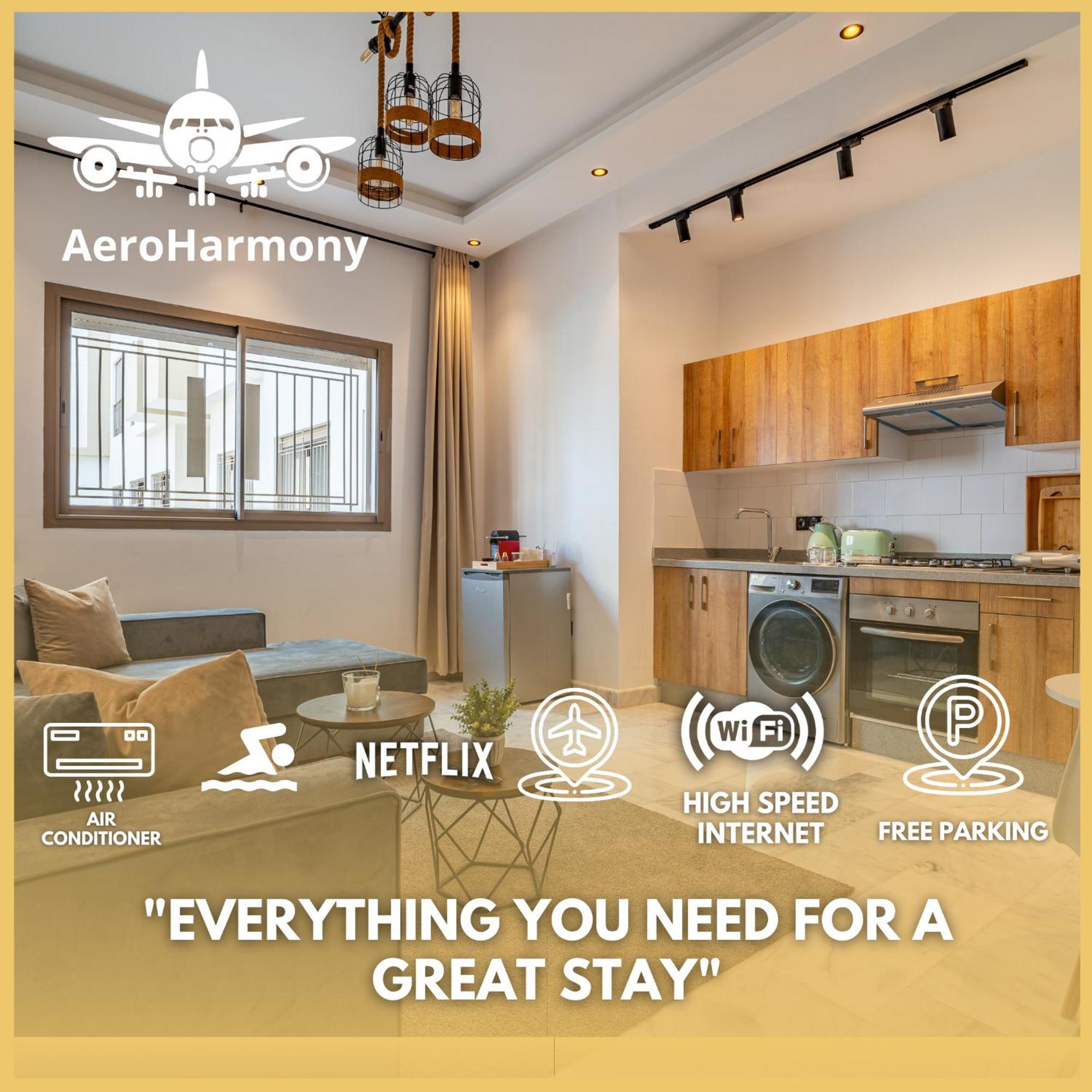 Aeroharmony Apartment Nouaceur Bagian luar foto